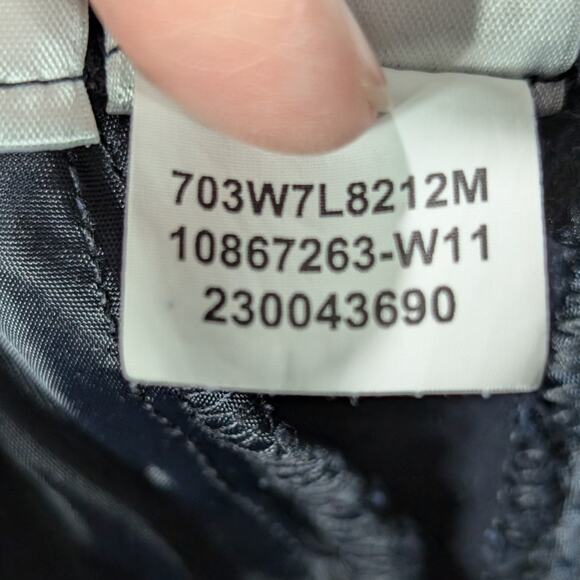 Anne Klein Pants Womens 2X Pull on Elastic Stretch Navy Blue Work Office Career - Picture 9 of 9